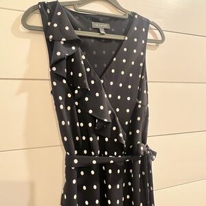 Limited size 4 Polka Dot Wrap Dress with belt